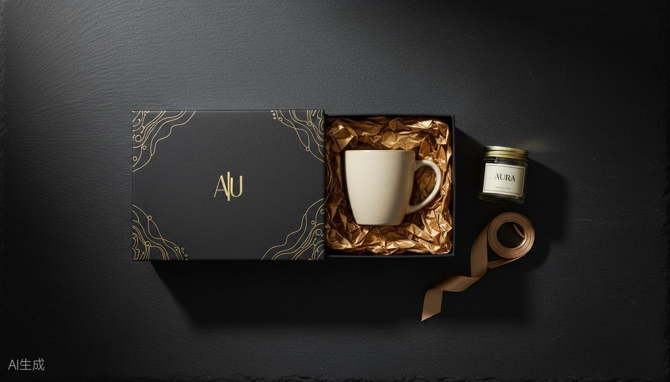 Premium product packaging showcase